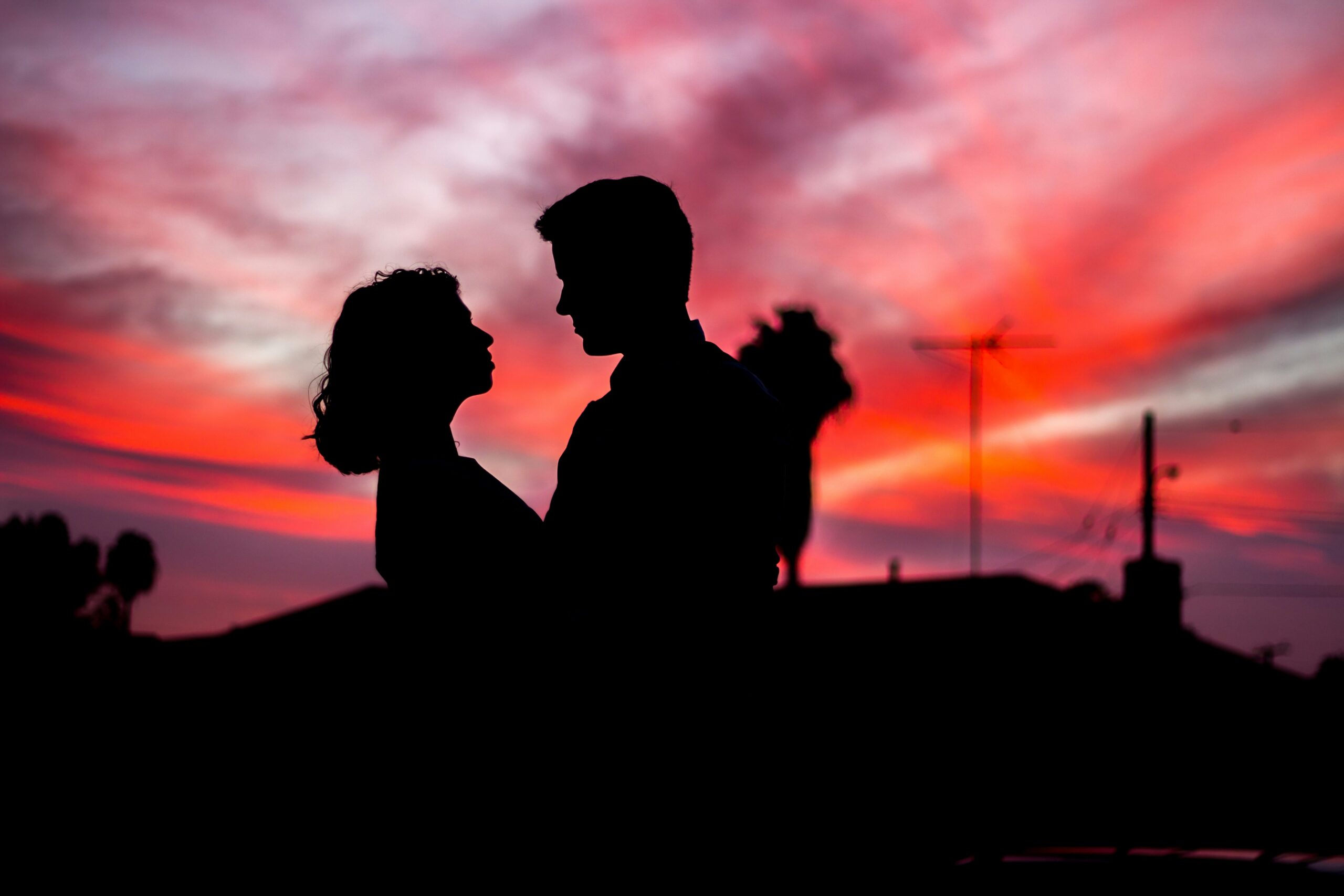 couple standing